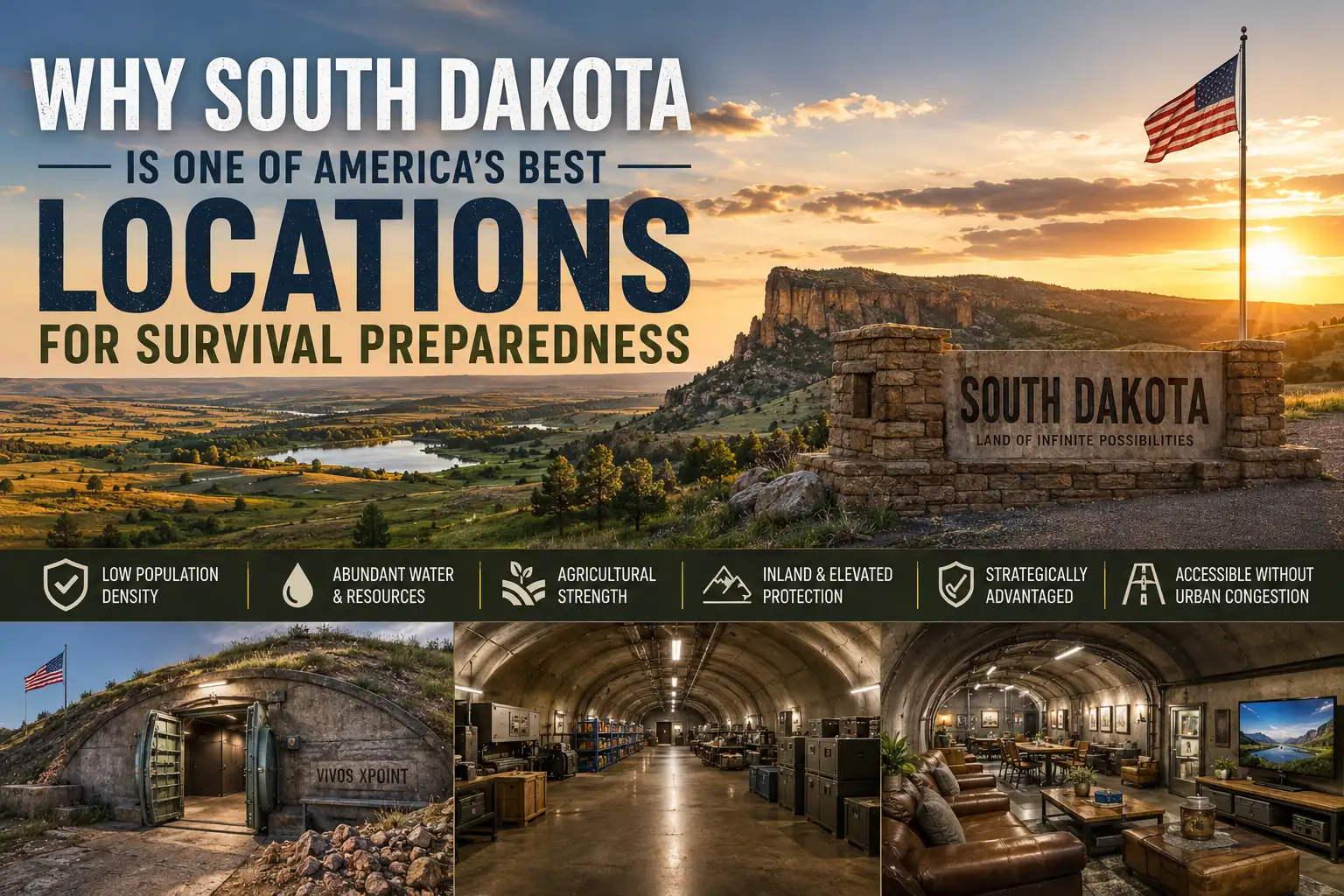 Vivos xPoint underground survival community in South Dakota