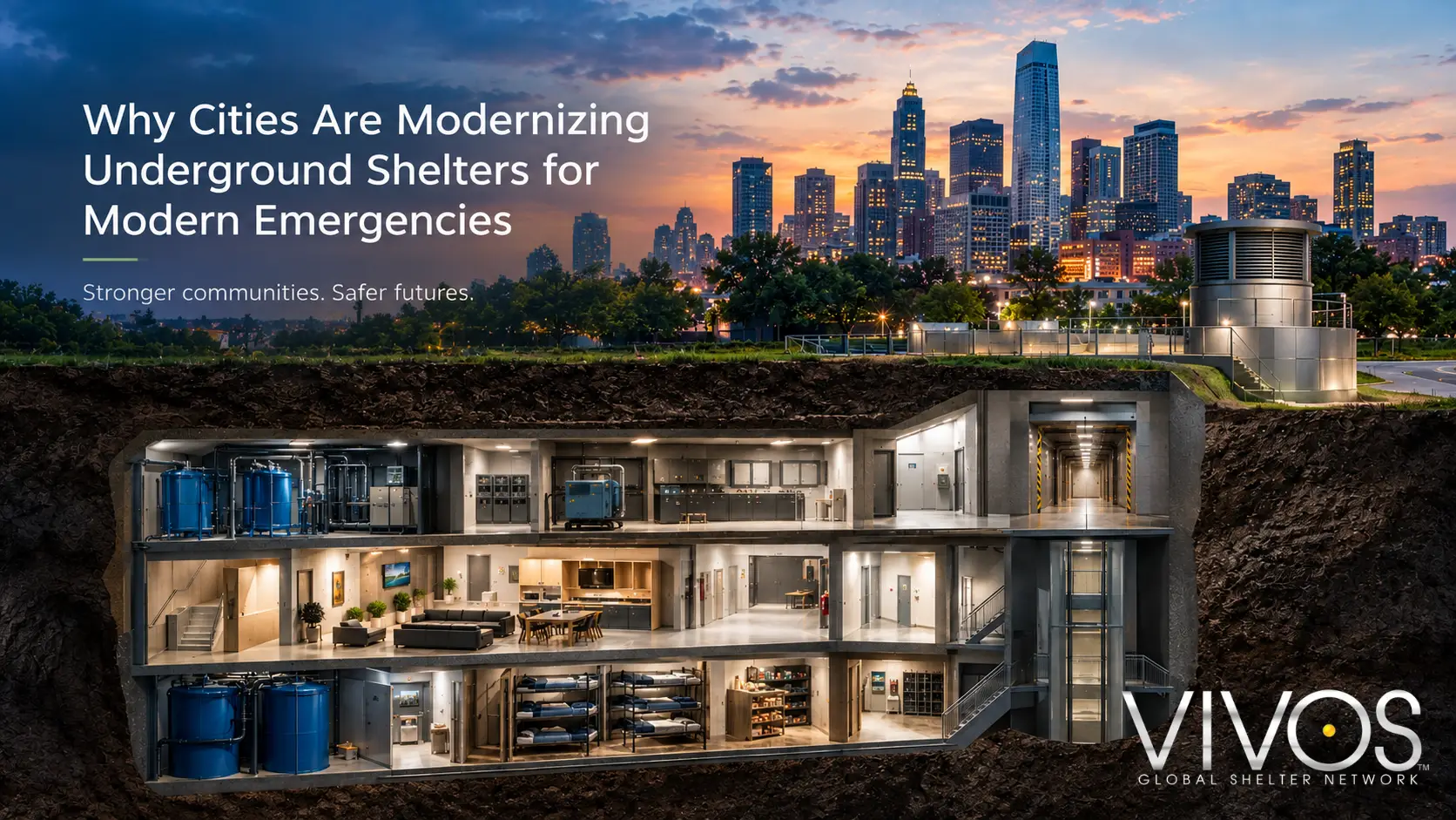Modern City, Underground Shelter